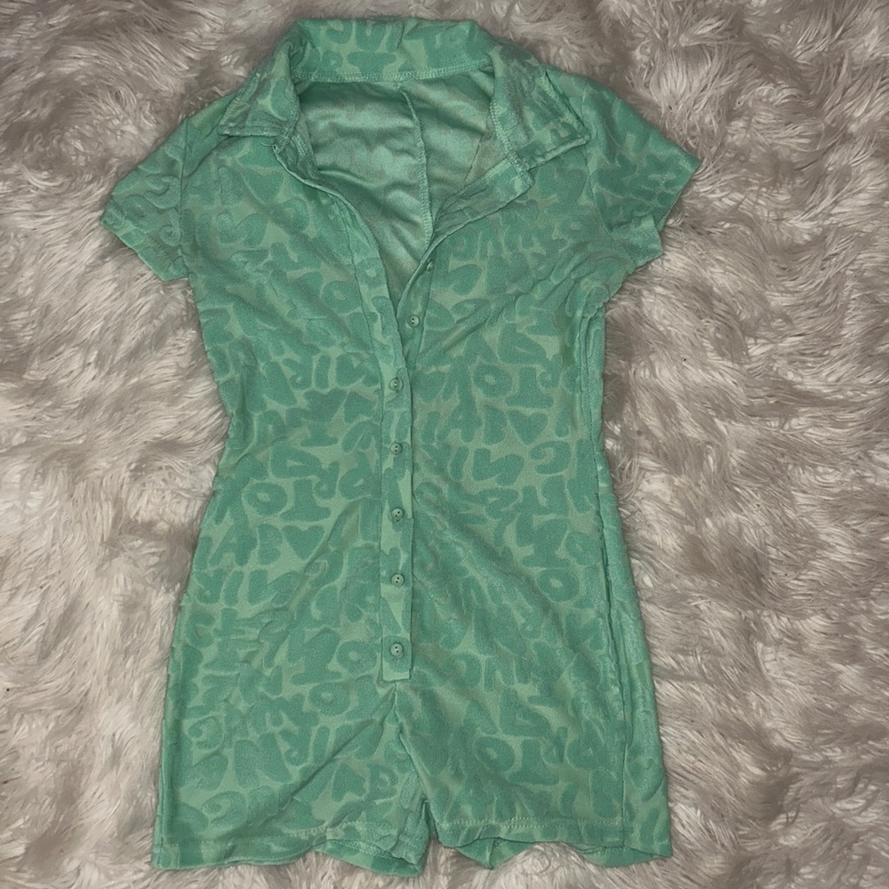 Green romper